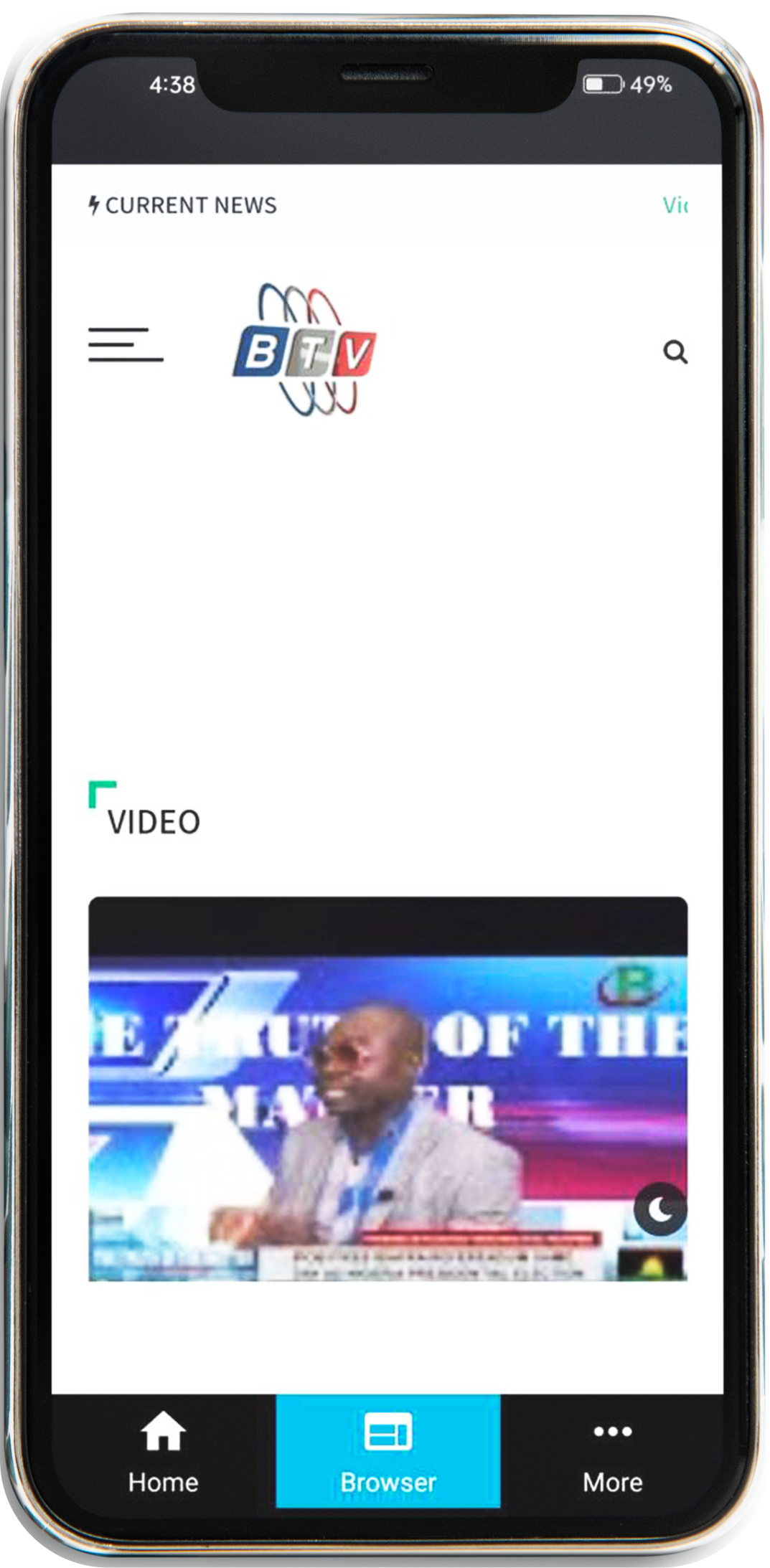 Title - Browser Screen