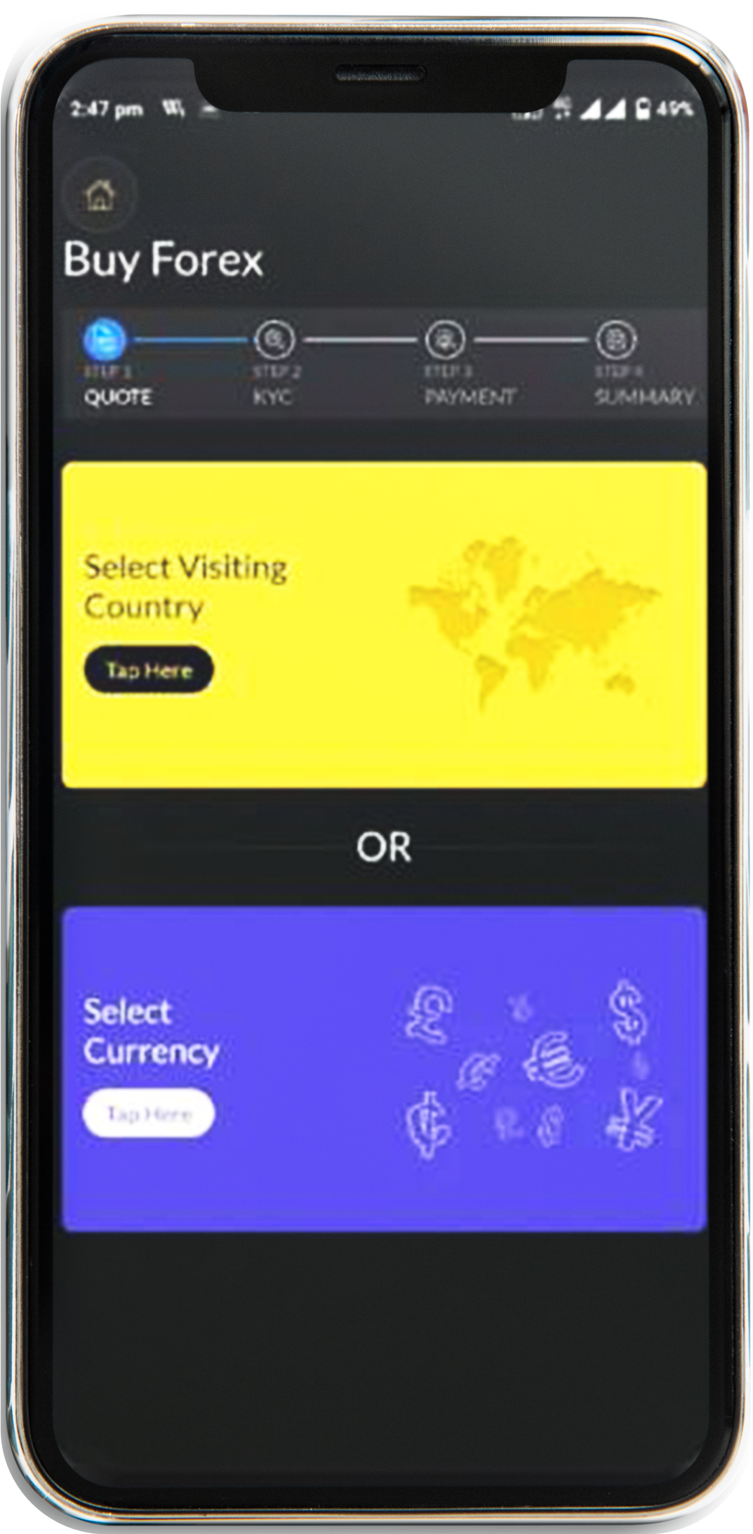 Title - Home Screen