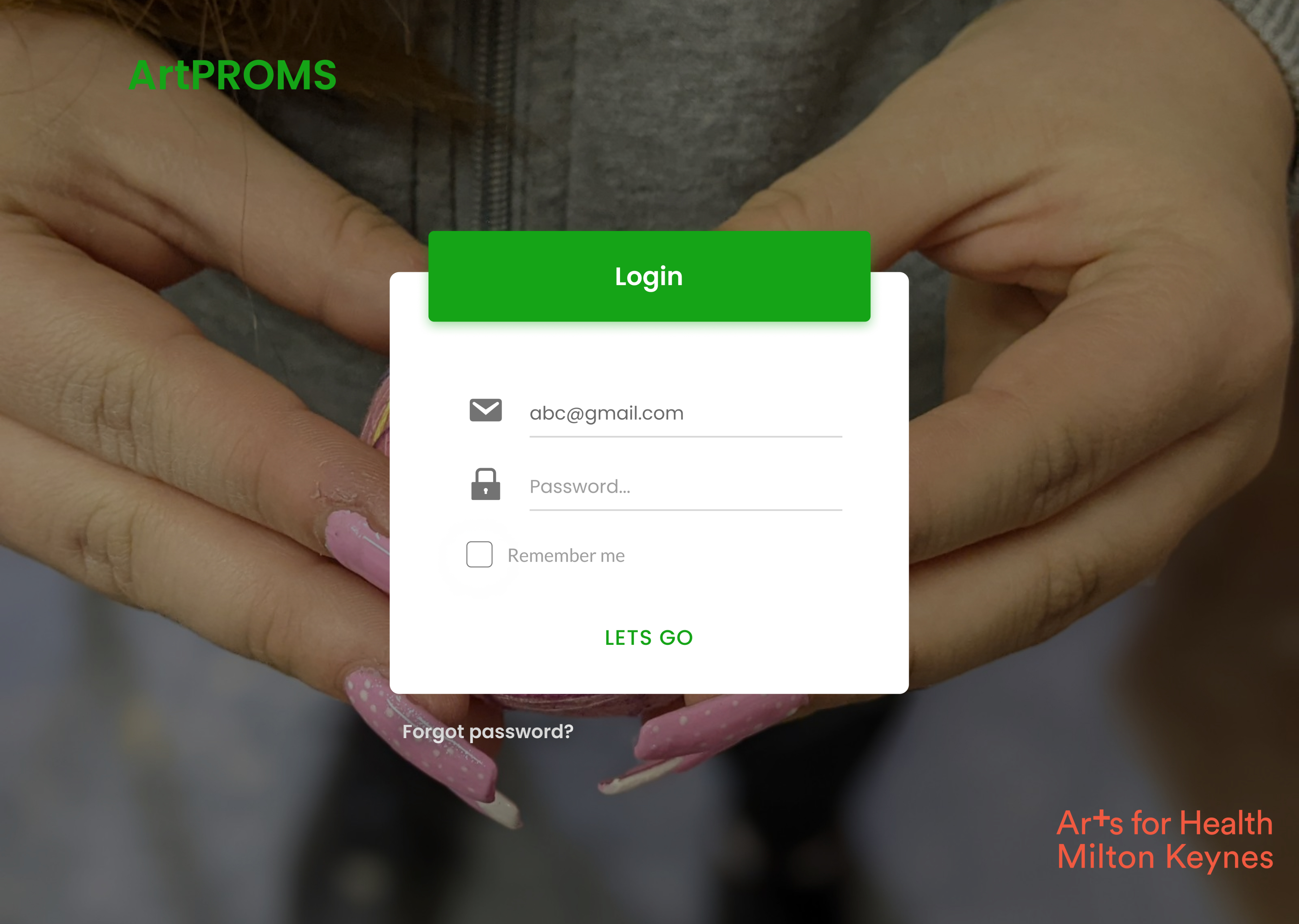 PDP - Login Page