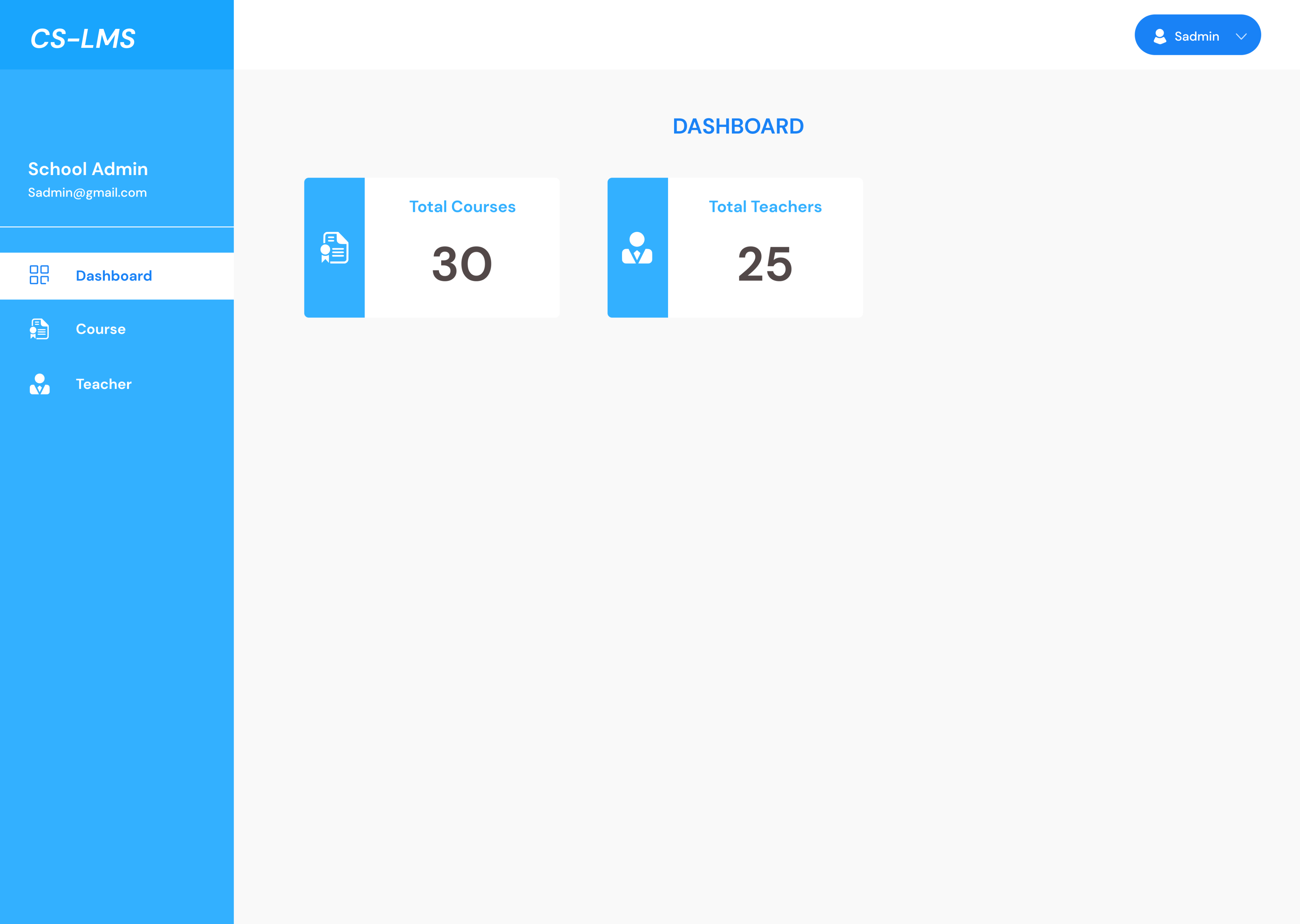 PDP - Dashboard Page