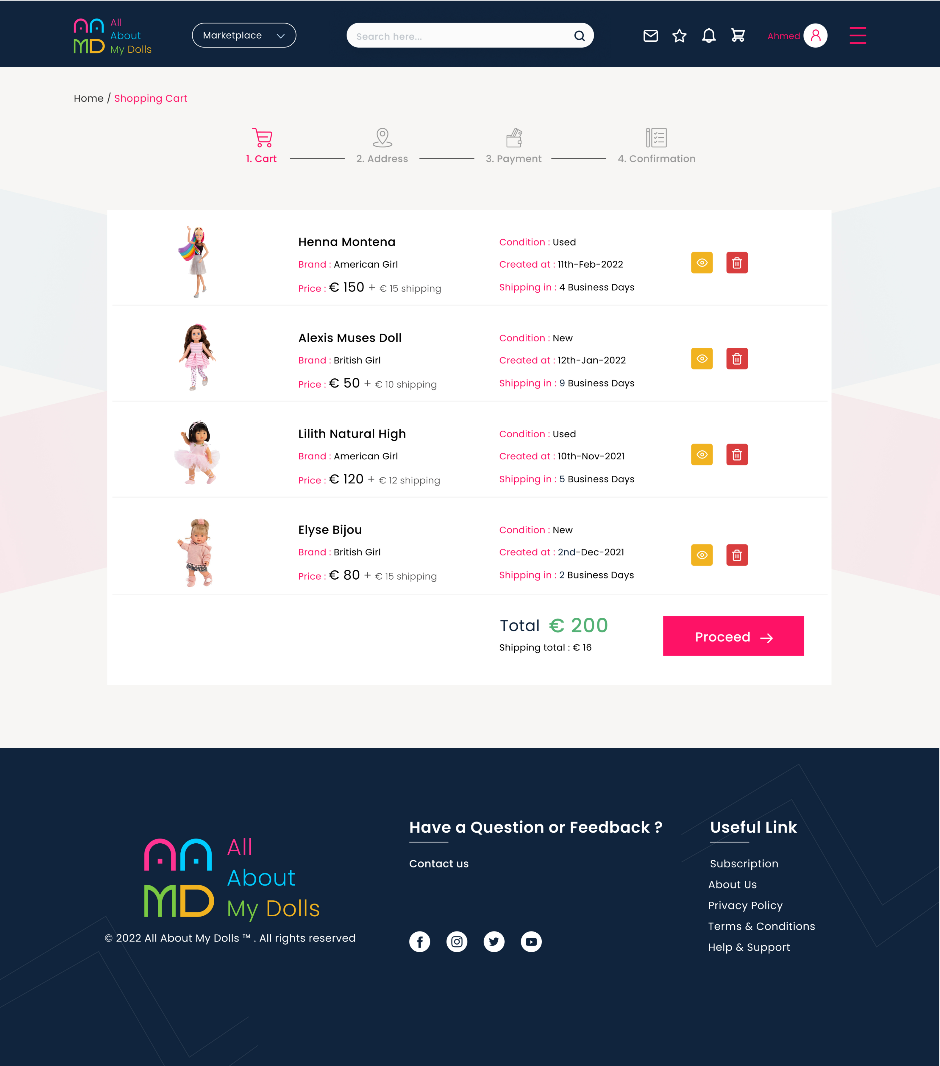 PDP - Cart Page