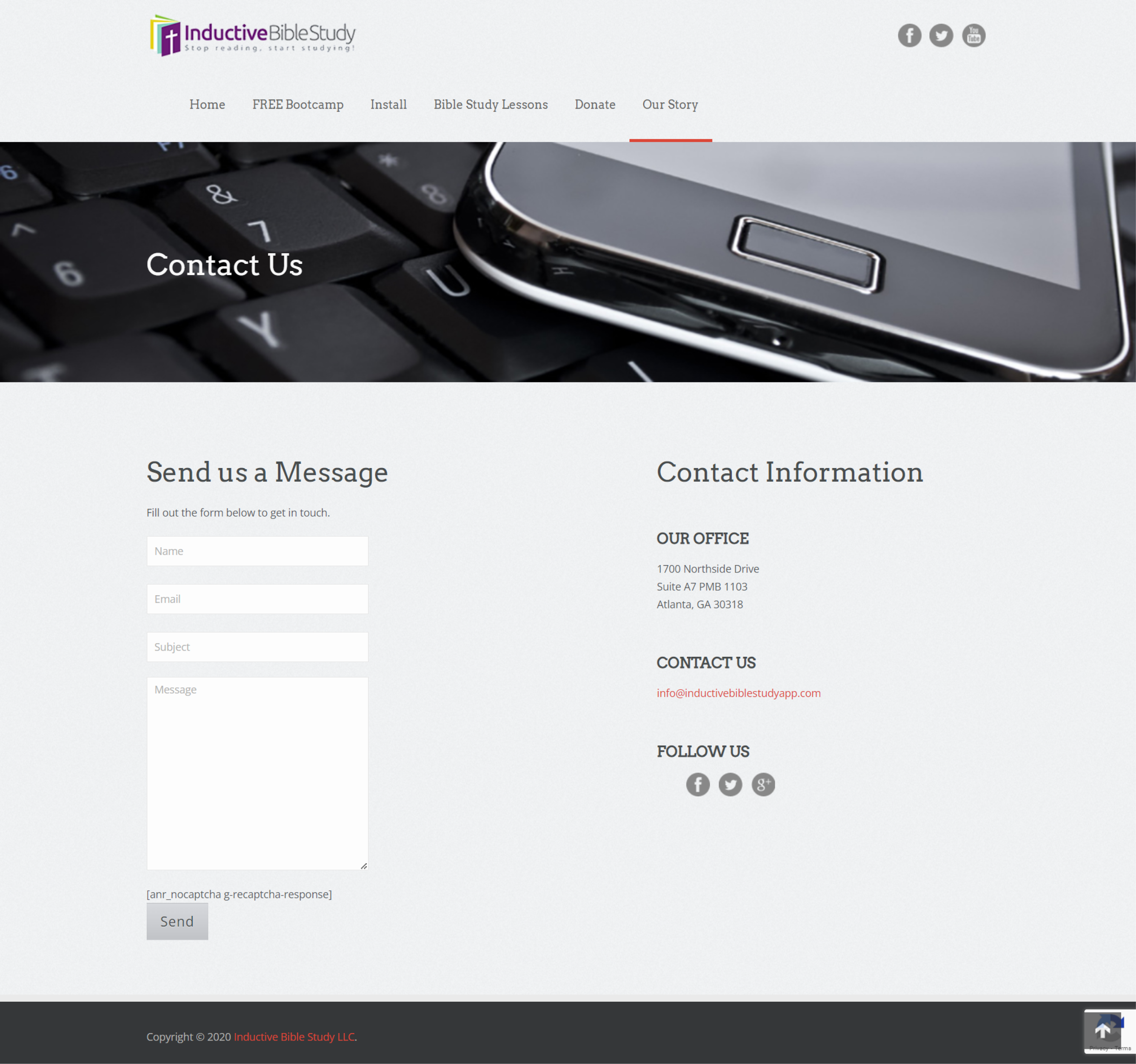 PDP - Contact Page
