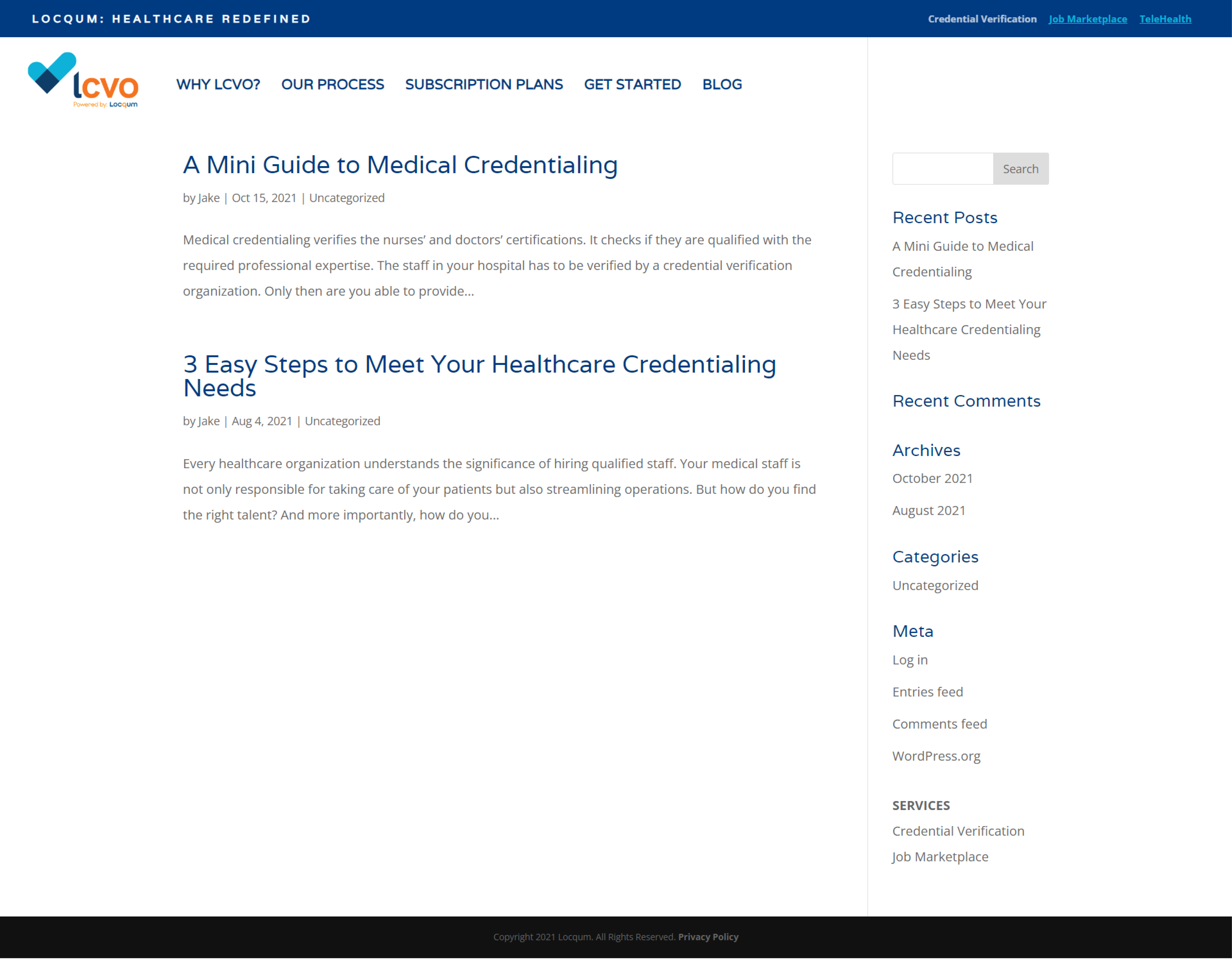 PDP - Blog Page