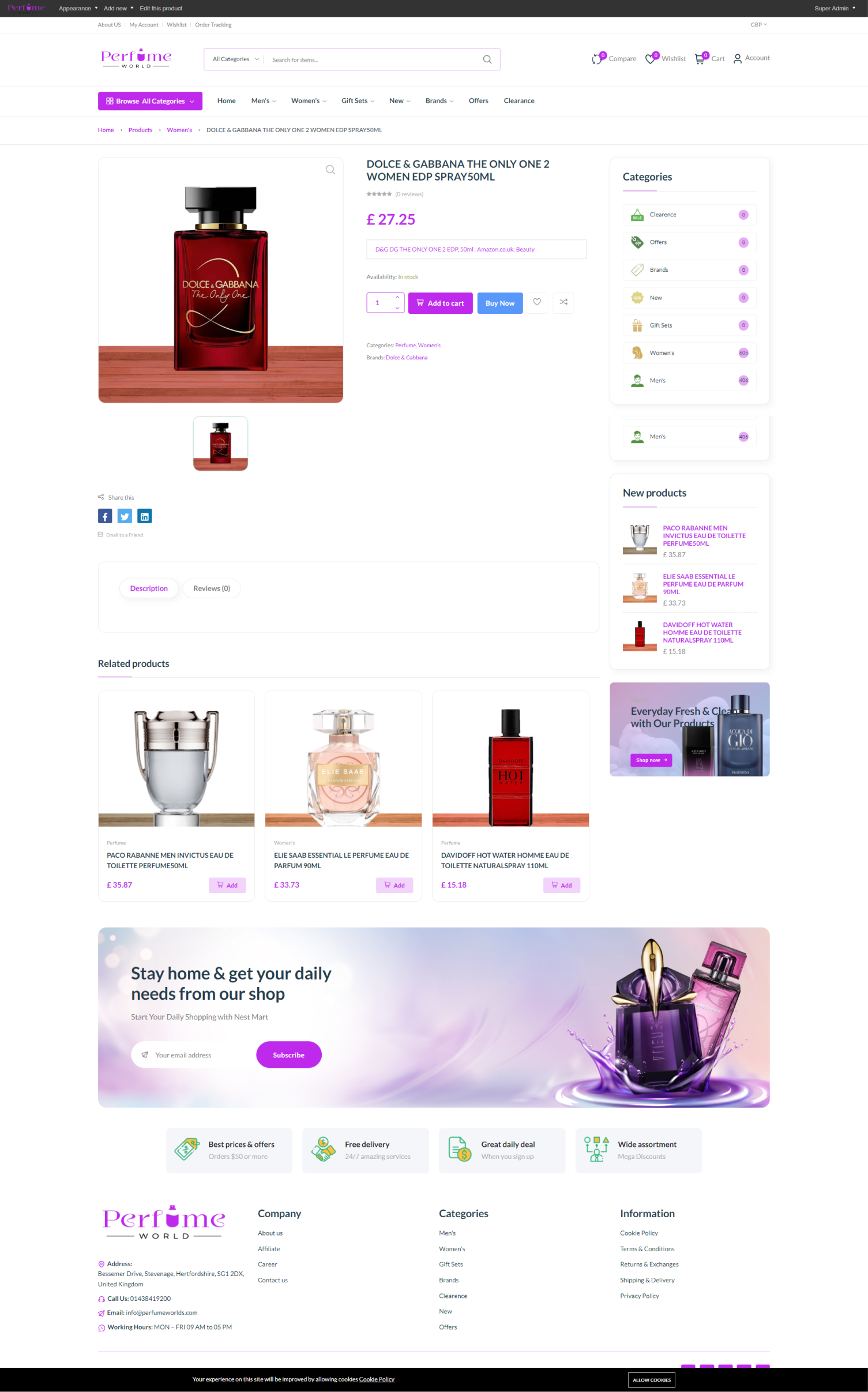 PDP - Details Page