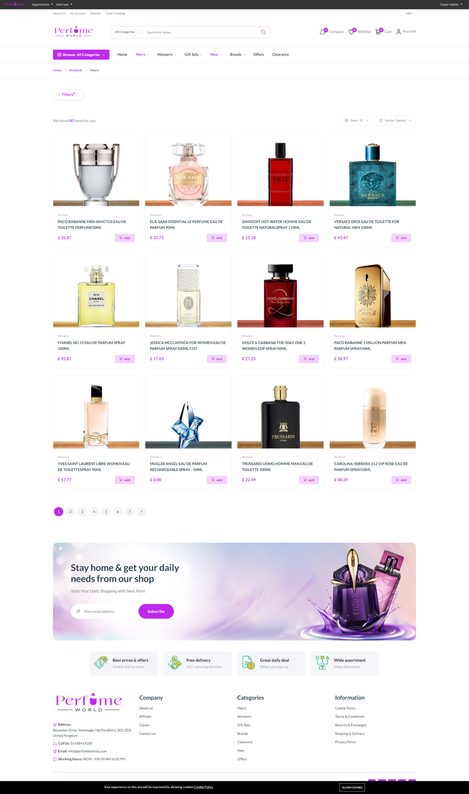 PDP - List Page