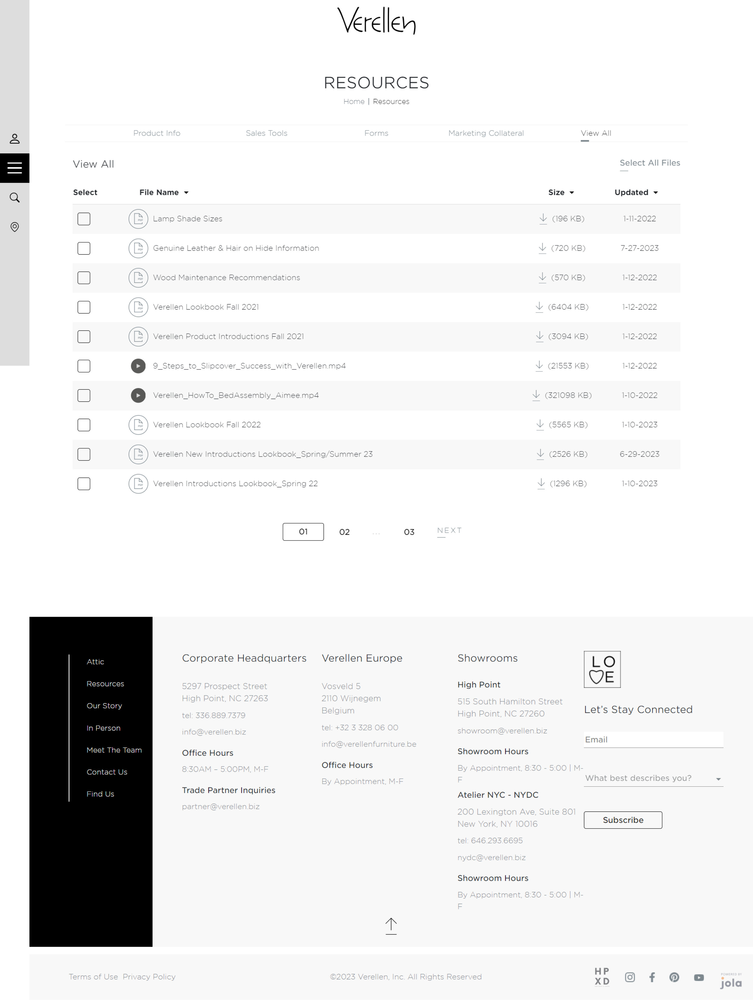 PDP - Resources Page