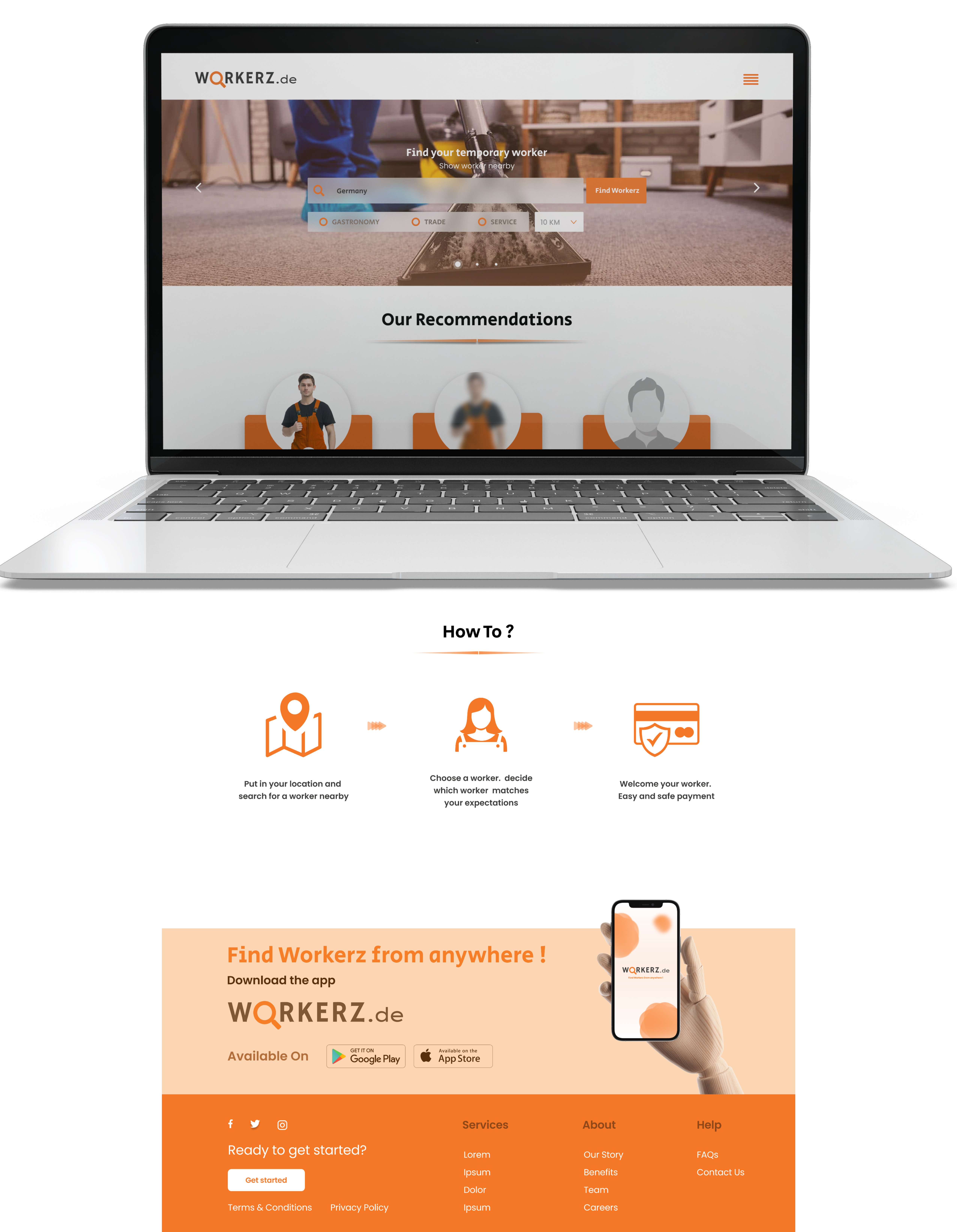 PDP - Main Page