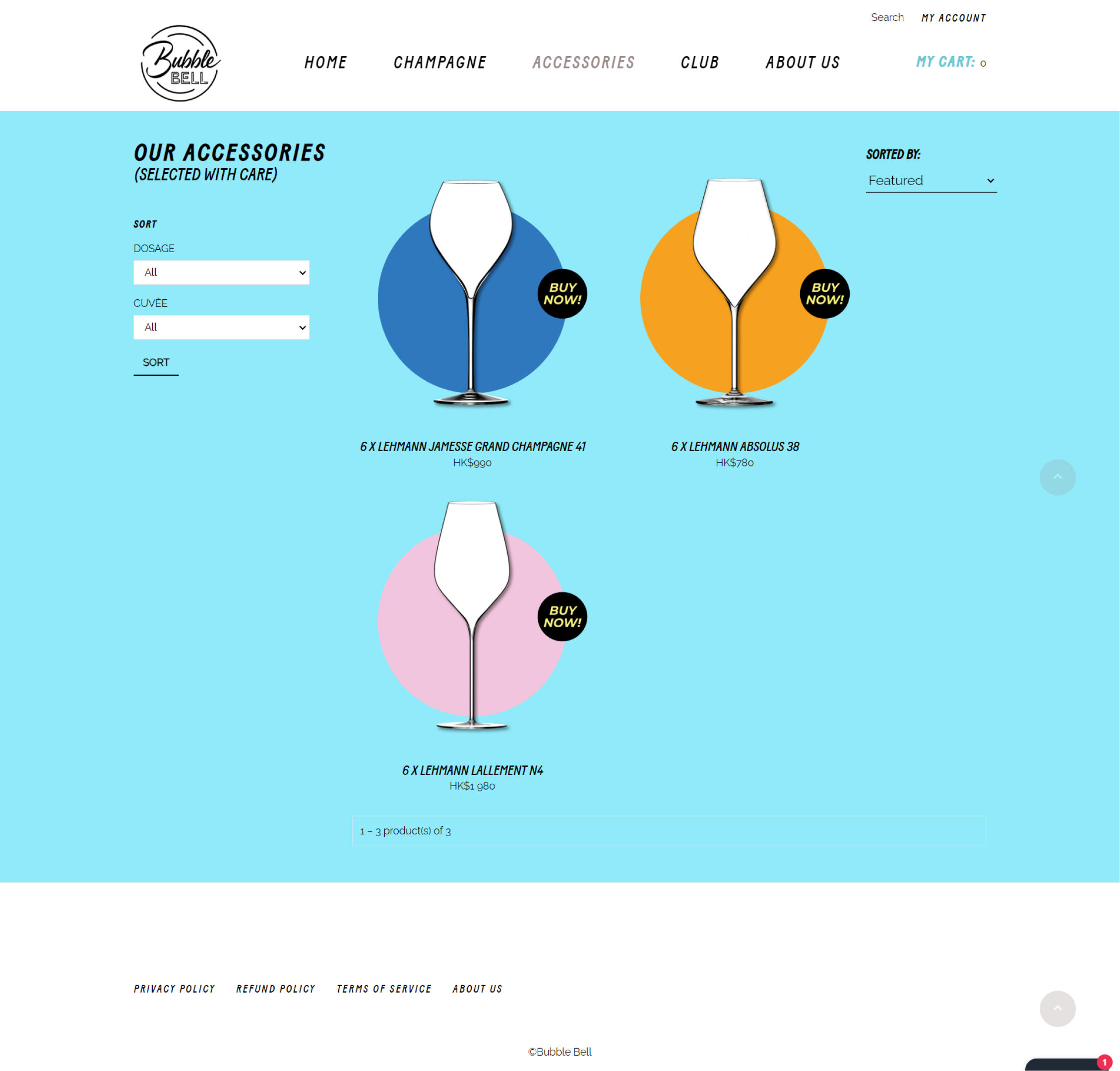 PDP - Accessories Page