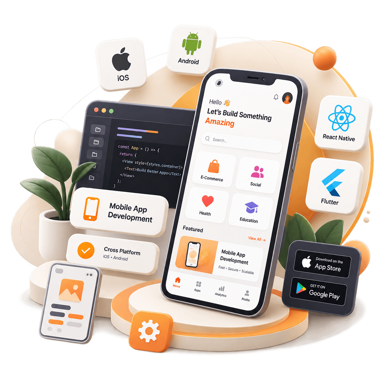Skywave Info Solutions Native and Cross-Platform Mobile Application Development