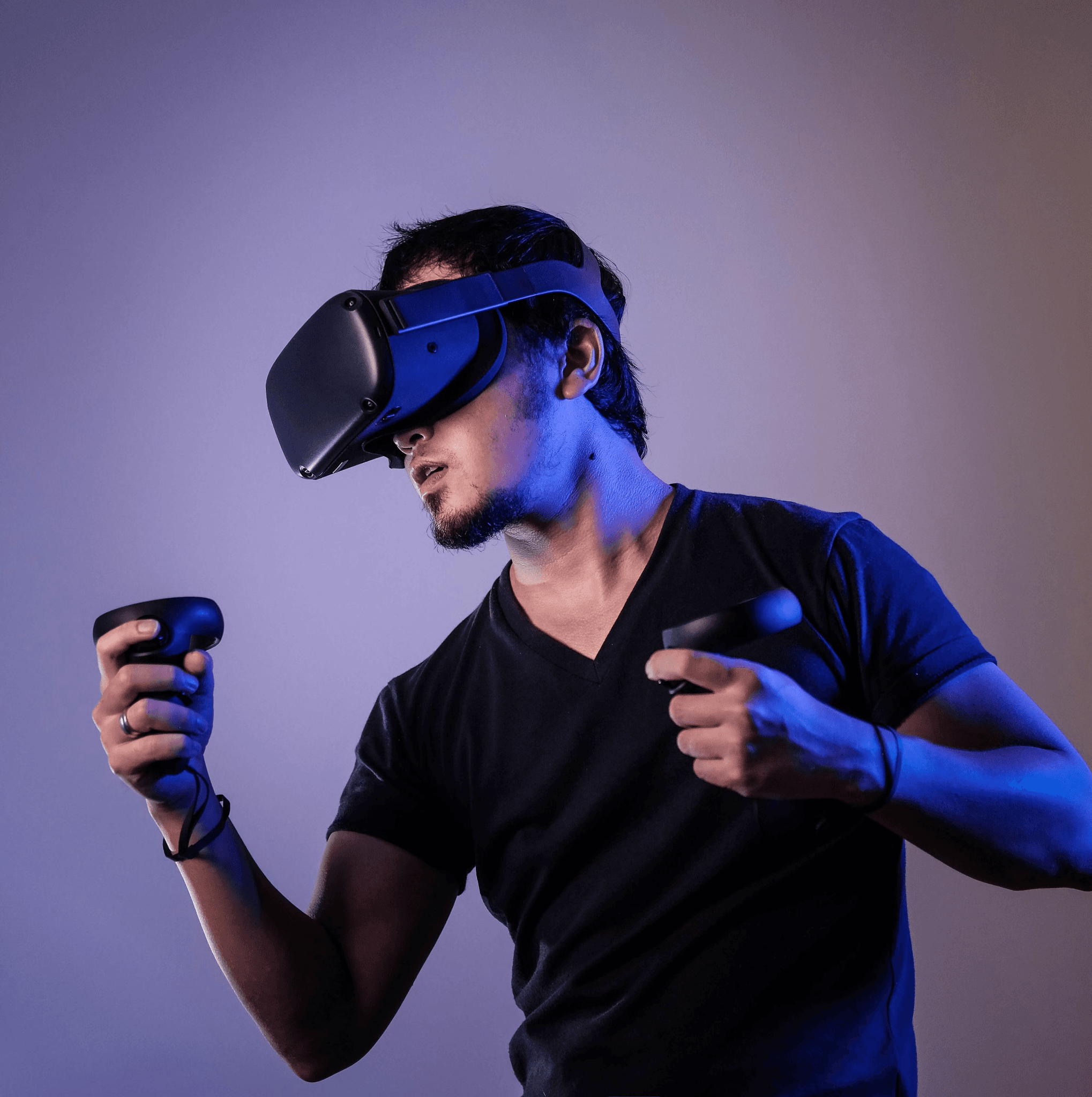 Immersive metaverse vision with virtual reality and digital world technology