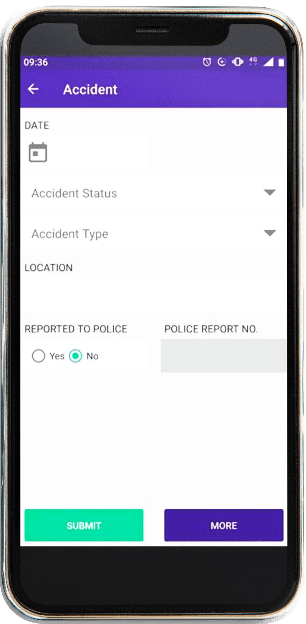 Title - Accident Screen